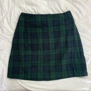 Brandy Plaid Skirt